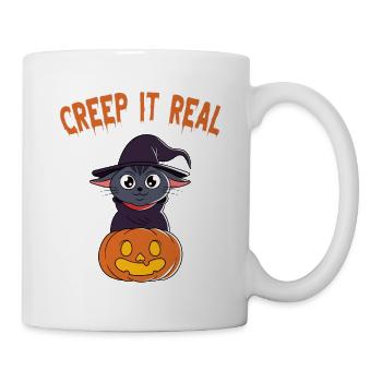 Doux Halloween Fantôme Halloween - Mug blanc - blanc - Droite