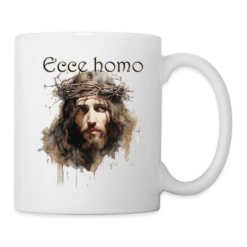 Ecce homo - Tasse - Weiß - Rechts