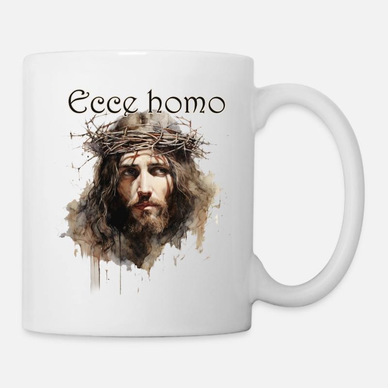 Ecce homo - Tasse - Weiß
