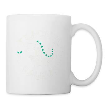 Teacher-saurus 7 - Tasse - Weiß - Rechts