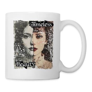 Timeless beauty - Mug - white - Right