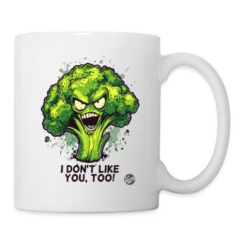 Nobody likes broccoli - Mug - white - Right