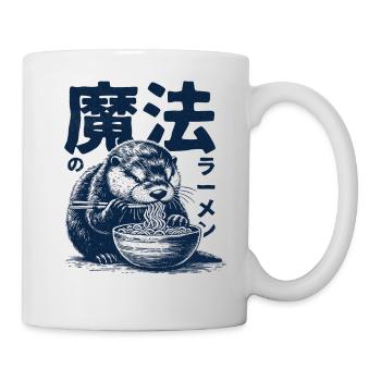 Ramen Seeotter - Tasse - Weiß - Rechts