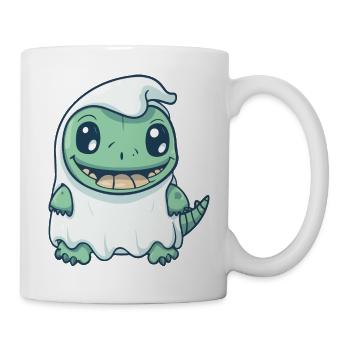 Horse Halloween Funny Ghost - Mug - white - Right