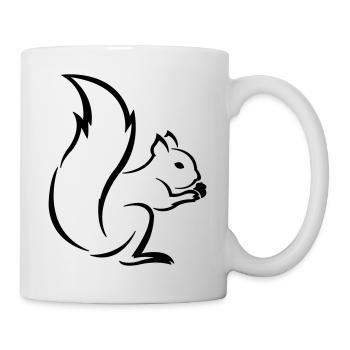 Squirrel - Mug - white - Right