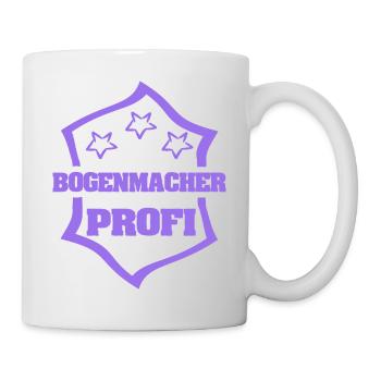 Geschenk für Bogenmacher - Tasse - Weiß - Rechts