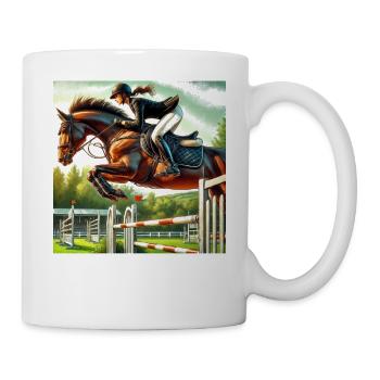 Show Jumper - Mug - white - Right