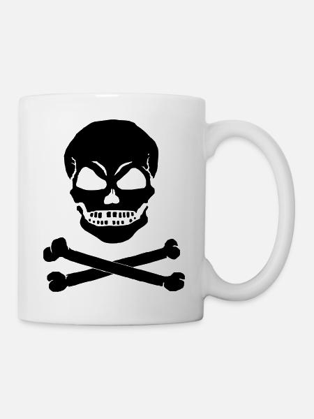 SCHAEDEL X - 1C - Mug blanc - blanc