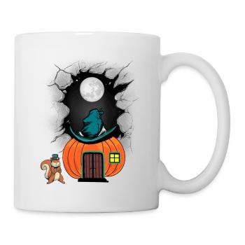 Halloween Pumpkin Child Kids Toddlers Baby - Mug - white - Right