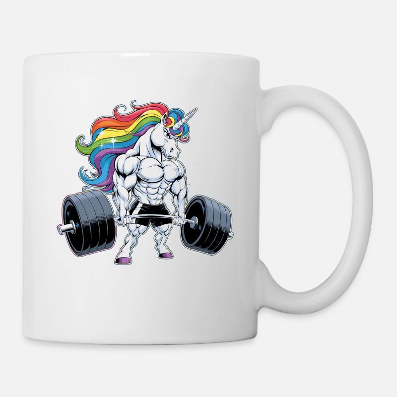 Unicorn Power - Tasse - Weiß
