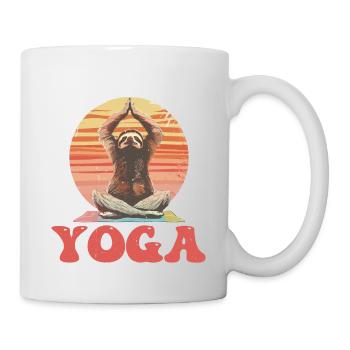 I'm Nicer After Yoga - Tasse - Weiß - Rechts