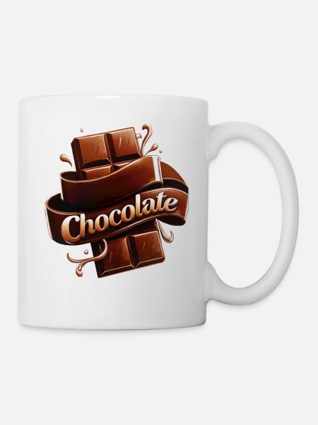 CHOCOLATE - Tasse - Weiß