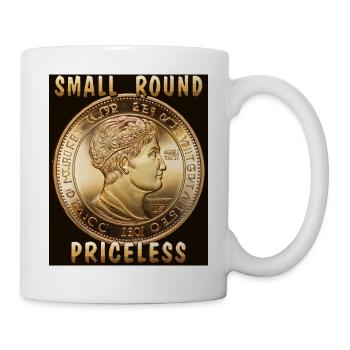 COIN SMALL ROUND PRICELESS - Tasse - Weiß - Rechts
