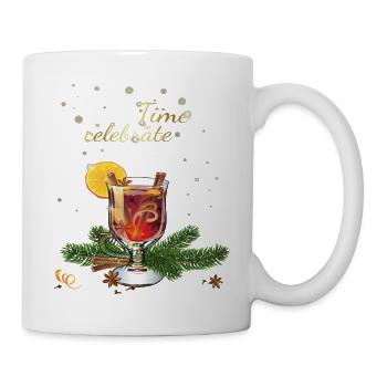 time to celebrate - Mug - white - Right