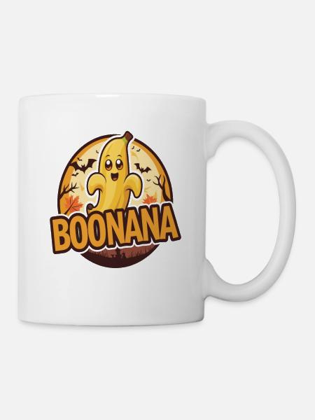 Halloween Boonana Halloween Geist - Tasse - Weiß