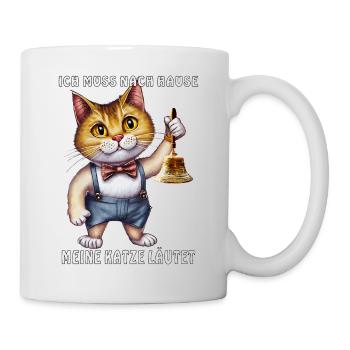 MY CAT RINGS - Mug - white - Right