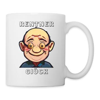BONHEUR DES RETRAITÉS - Mug blanc - blanc - Droite