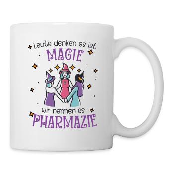 Apotheke | Pharmazie Magie - Tasse - Weiß - Rechts