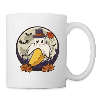 Halloween Boonana Halloween Geist - Tasse - Weiß - Rechts
