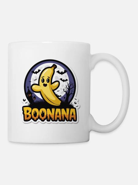 Halloween Boonana Halloween Geist - Tasse - Weiß