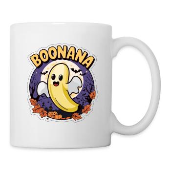 Halloween Boonana Halloween Geist - Tasse - Weiß - Rechts
