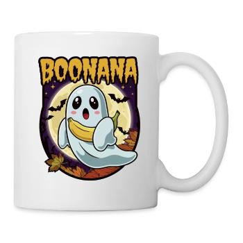 Halloween Boonana Halloween Geist - Tasse - Weiß - Rechts