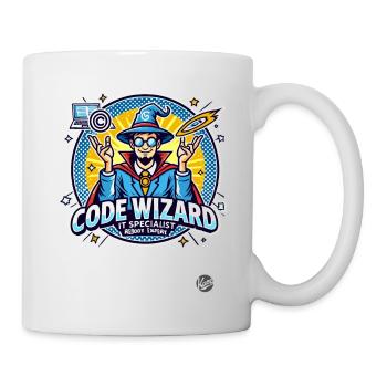Code Wizard Restart Specialist IT Expert - Mug - white - Right