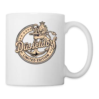 Ancre Lion’s Dream en édition limitée de Düsseldorf - Mug blanc - blanc - Droite