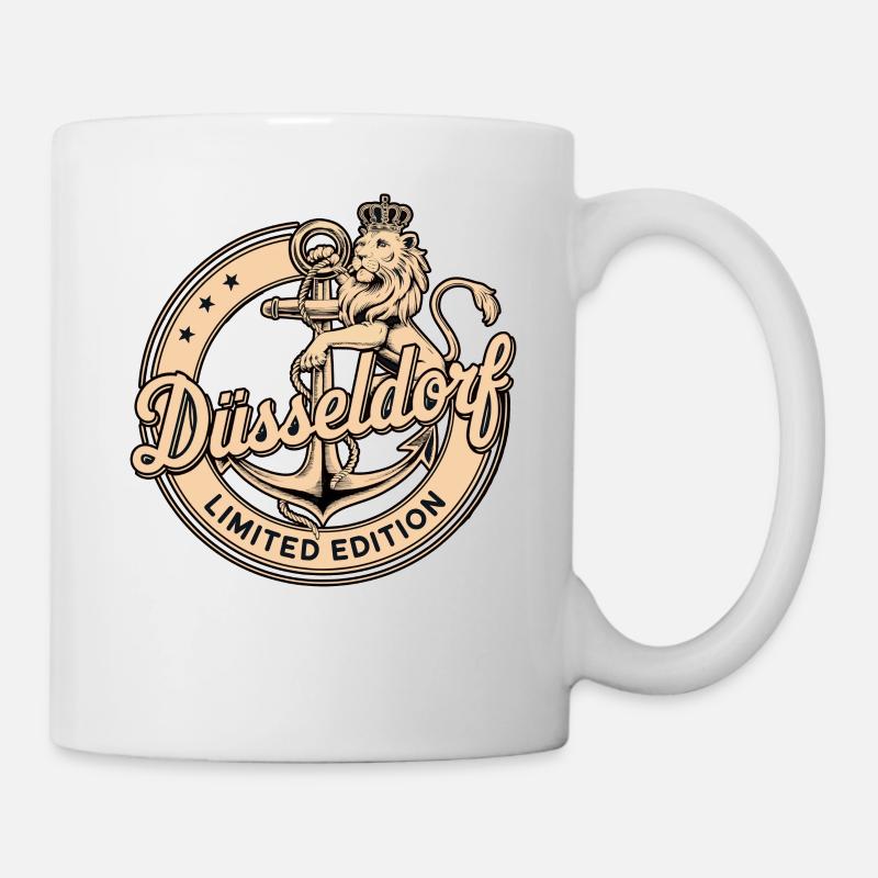 Düsseldorf Limited Edition Löwentraum Anker - Tasse - Weiß