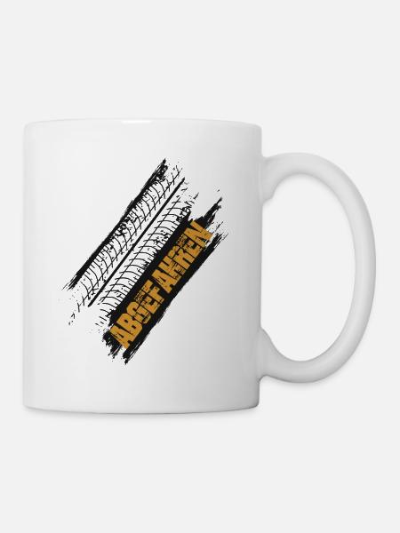 Rallye Motorsport MTB - Tasse - Weiß