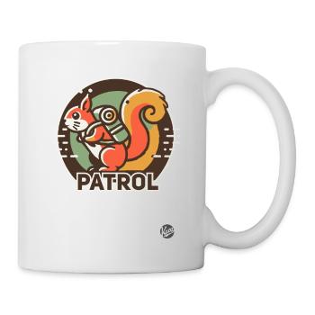 Waldpatrouille Camper Eichhörnchen - Tasse - Weiß - Rechts