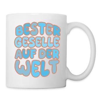 Berufung Geselle - Tasse - Weiß - Rechts