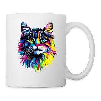 Cat Norwegian Forest Cat Norwegian Forest Cats - Mug - white - Right