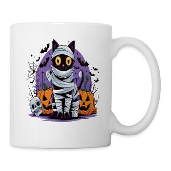 Halloween Cat Forget Candy Give Me A Cat - Mug - white - Right