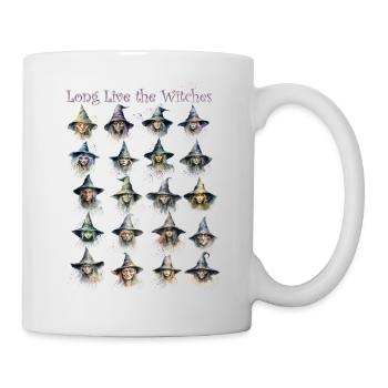 Lang leben die Hexen - Tasse - Weiß - Rechts