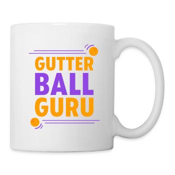 Gutter Ball Guru 3 - Tasse - Weiß - Rechts