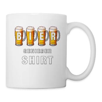 CHEMISE DE CONNAISSEUR DE BIÈRE - Mug blanc - blanc - Droite