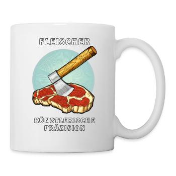 FLEISCHER KÜNSTLERISCHE PRÄZISION - Tasse - Weiß - Rechts