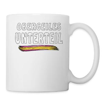 TOP BOTTOM - Mug - white - Right