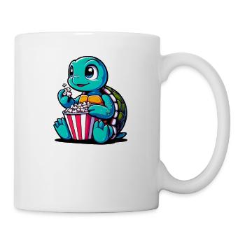 Slow down and snack up - Mug - white - Right