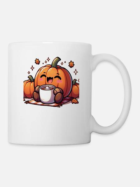 Pumpkin spice and everythings nice - Mug - white