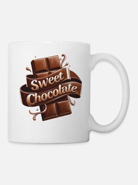 SÜßE SCHOKOLADE - Tasse - Weiß