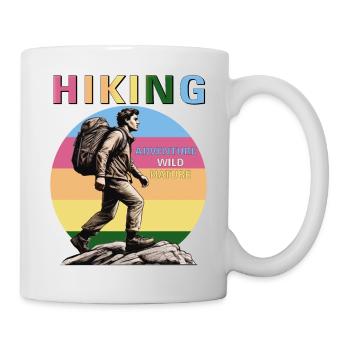 MOUNTAINEERING HIKING - Mug - white - Right