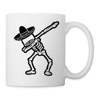 Cool Skull Dabbing - Mug - white - Right