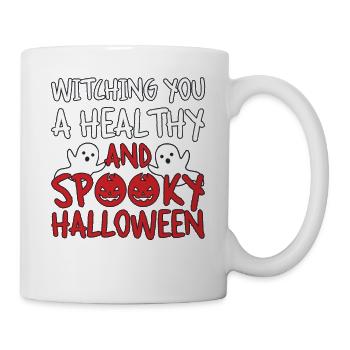 Apotheke Halloween | Witching you - Tasse - Weiß - Rechts