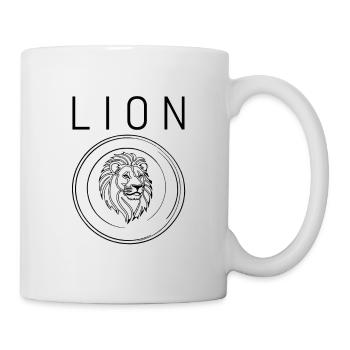 Lion Lion Cool Animal Strong Funny Nature Safari - Mug - white - Right