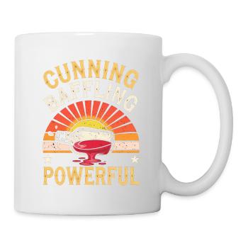 Cunning Baffling Powerful 4 - Tasse - Weiß - Rechts