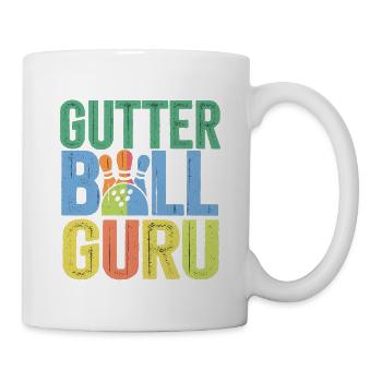 Gutter Ball Guru 6 - Tasse - Weiß - Rechts