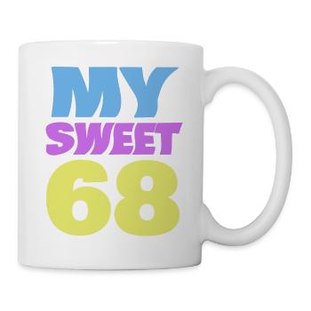Age 68 - Mug - white - Right