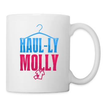 Thrift Shopper Haul-ly Molly Thrift Store - Tasse - Weiß - Rechts